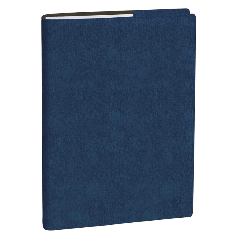 Agenda settimanale Rigiro 9x12,5cm Roma blu navy 2027 Quo Vadis