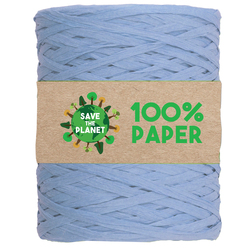Rafia in carta 100mt colore azzurro 06 Brizzolari