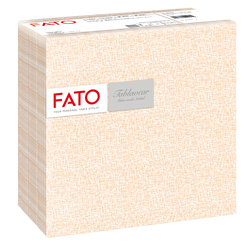 50 tovaglioli 40x40cm Linea Canvas zucca Airlaid Fato