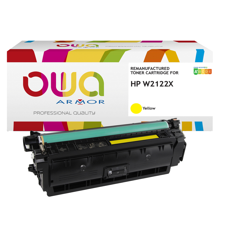 Armor Toner Giallo per Hp Color LaserJet Pro flow M578-Pro MFP M554-Pro MFP M555