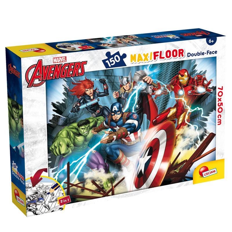 Puzzle Maxi 150pz Marvel "Avengers" Lisciani