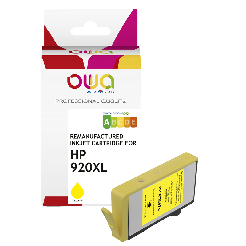 Armor Cartuccia Giallo per HP 902XL