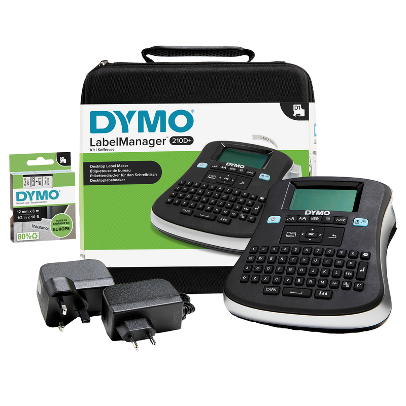 KIT ETICHETTATRICE LABELMANAGER 210D KITACASE DYMO