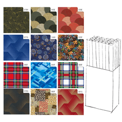 Rotolo carta regalo Classico 70X200cm Rex Sadoch