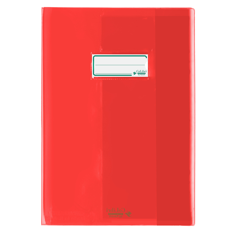 Coprimaxi eco-polietilene trasparente 180my f.to A4 rosso ColibrI' by Favorit