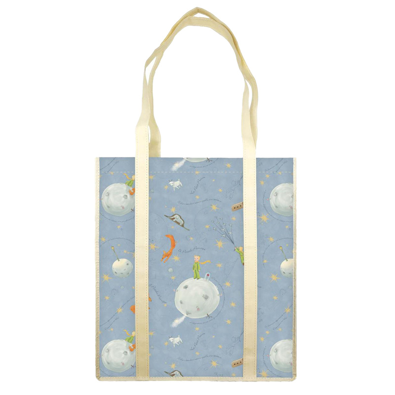 Shopper carta lavabile 100gr c/manici 35x40x8cm Il Piccolo Principe Kartos