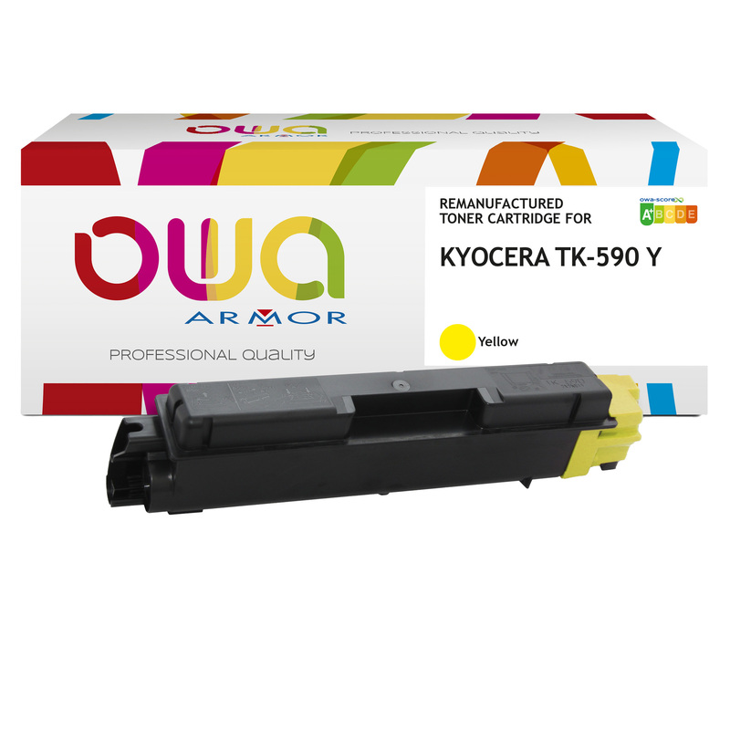 Armor Toner Compatibile per Kyocera TK-590Y - Giallo - 5.000 pag