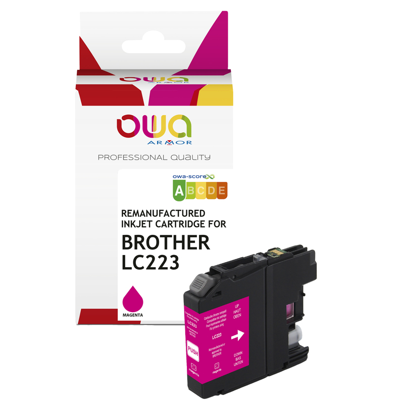 Armor Cartuccia Magenta per Brother LC-223 -8ml