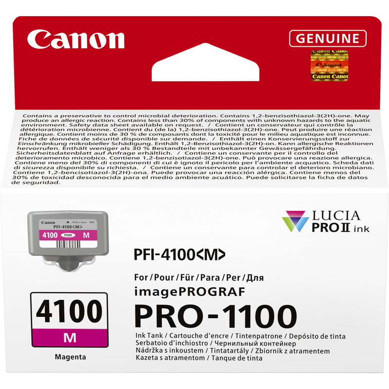 Canon Cartuccia INK PFI-4100 Magenta