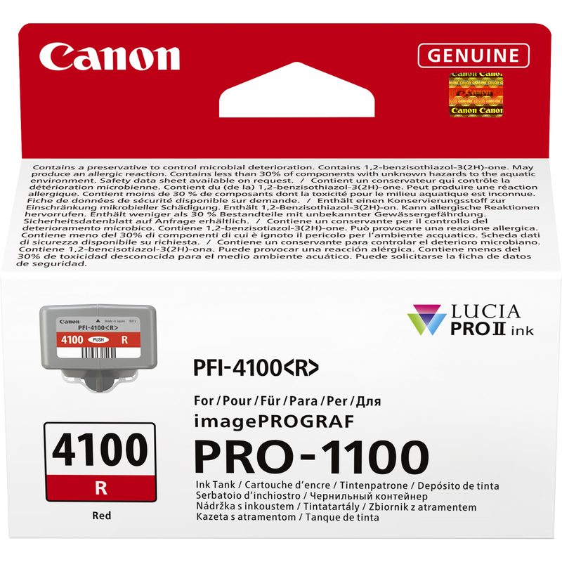 Canon Cartuccia INK PFI-4100 Rosso
