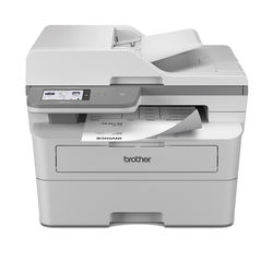 Multifunzione laser monocromatica a 34 ppm con duplex in stampa e copia.