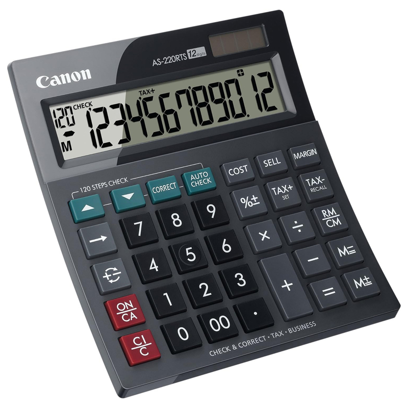CALCOLATRICE DA TAVOLO CANON AS-220RTS