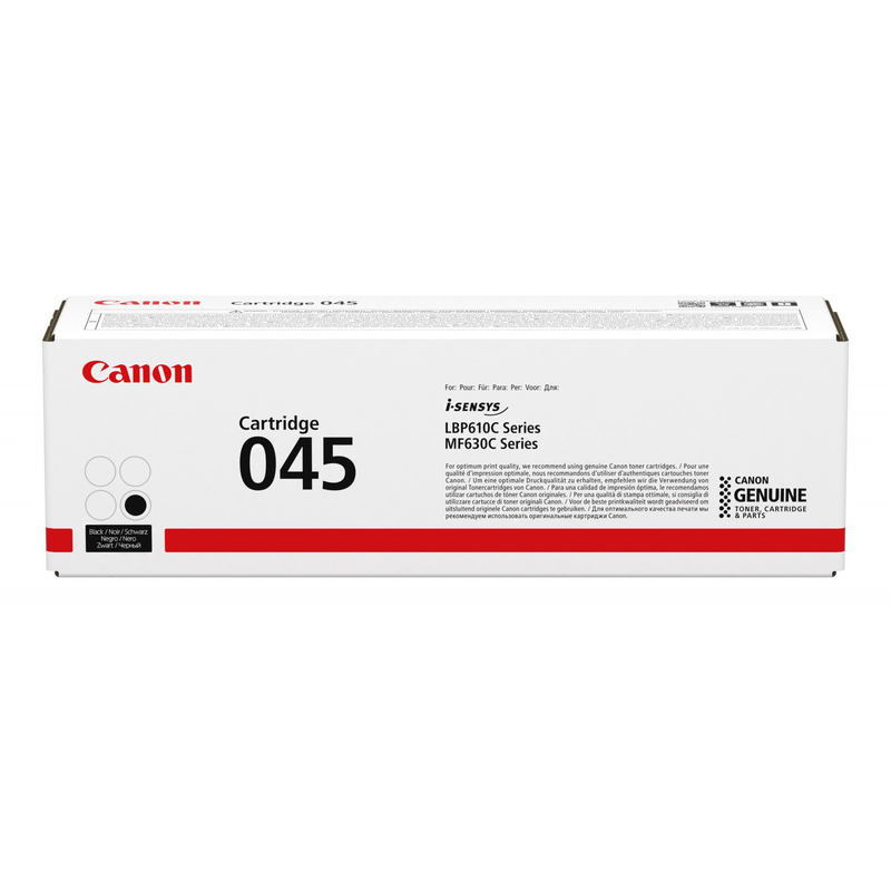 TONER CANON CRG 045 BK NERO PER LBP613Cdw, LBP611Cn MF635Cx, MF633Cdw, MF631Cn