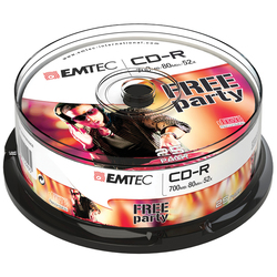 CD-R EMTEC 80MIN/700MB 52x SPINDLE (kit 10pz)