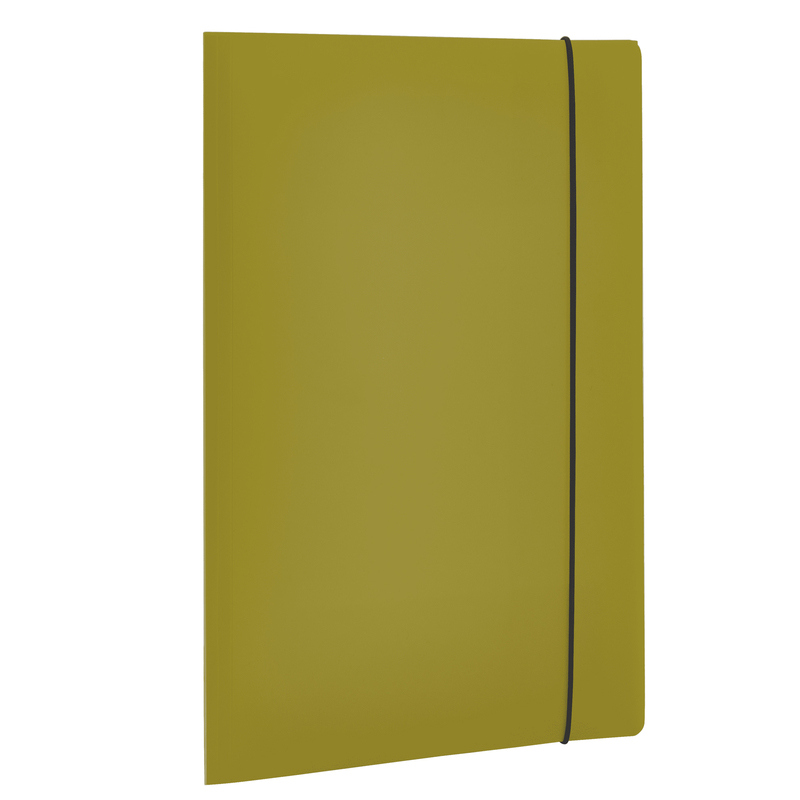 Cartella 3 Lembi HOLOS in PP verde  25x35cm Fellowes