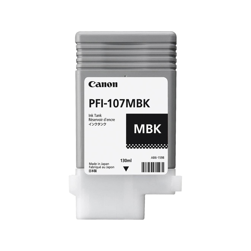 INK CARTRIDGE PFI-107MBK NERO MATTE 130ml