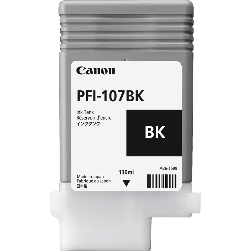 INK CARTRIDGE PFI-107BK NERO 130ml