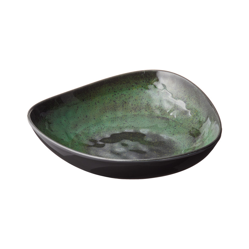 Ciotola triangolare Linea Amazzonia 23,5x6cm melamina Leone