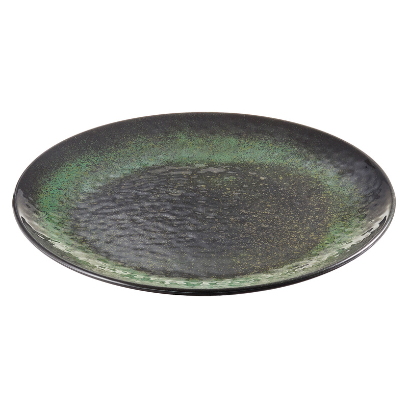 Piatto piano Linea Amazzonia D27x2,5cm melamina Leone