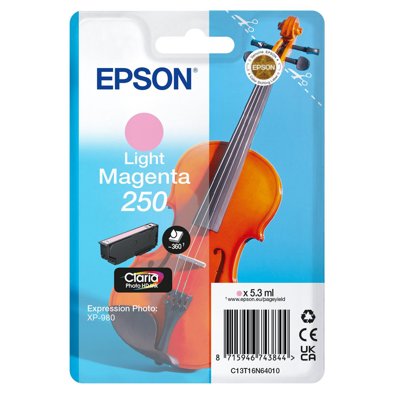 Epson Cartuccia Magenta Light_250 Claria Photo 5,3 ml