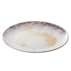 Piatto piano Linea Galassia D23,5x2,5cm melamina Leone