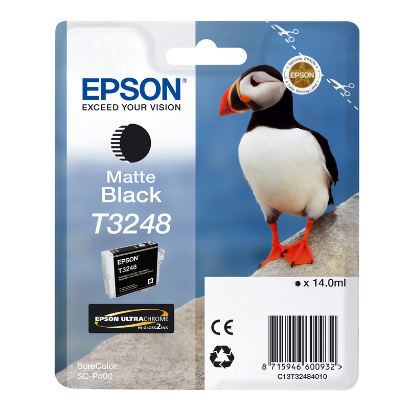 CARTUCCIA NERO MATTE T3248 PER SURECOLOR P-400
