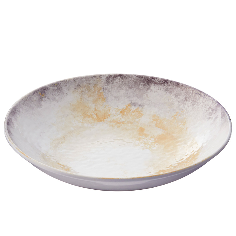 Piatto fondo Linea Galassia D24x5cm melamina Leone