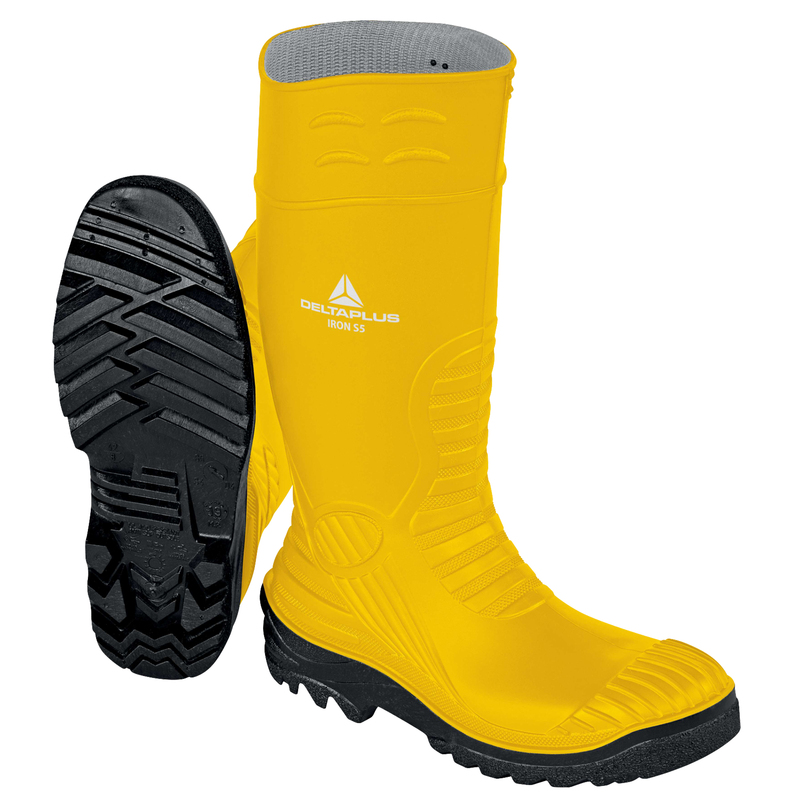 Stivali di sicurezza Iron S5 SRC N 44 giallo(delist)