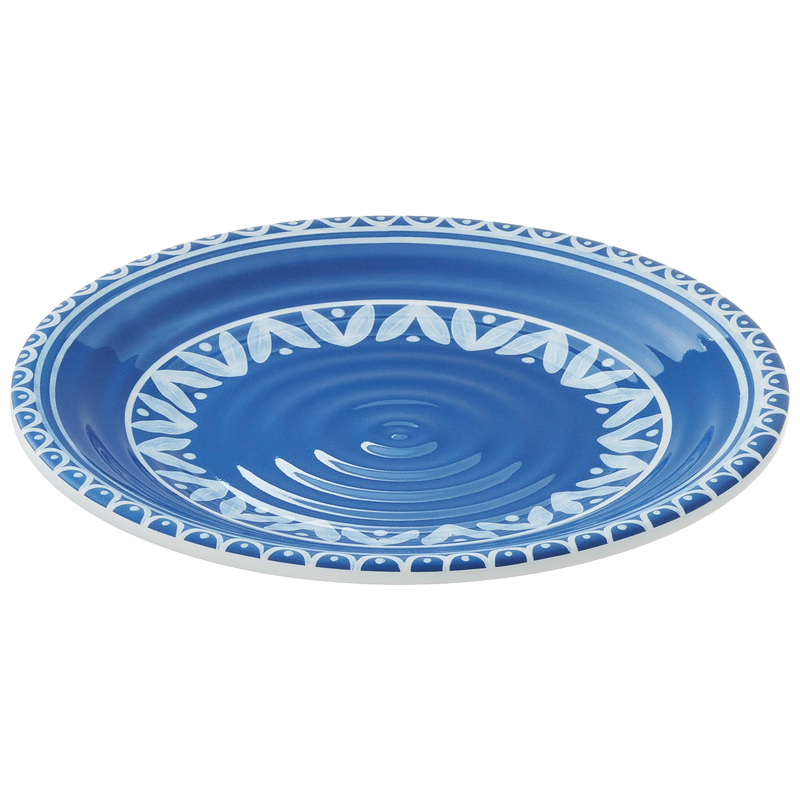 Piatto piano Linea Itaca D21,5x2cm melamina Leone