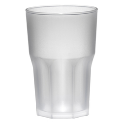 Conf. 5 Bicchieri Granity 400ml in PP satinato Leone