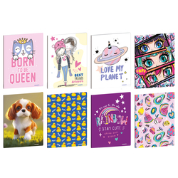 Maxiquaderno A4 20fg+1 80gr 10mm Kid Girl Blasetti