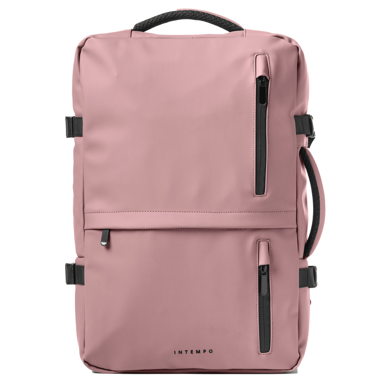 Zaino Travel Backpack Drop2Go gomma antipioggia dim. 30x15x45cm cipria InTempo