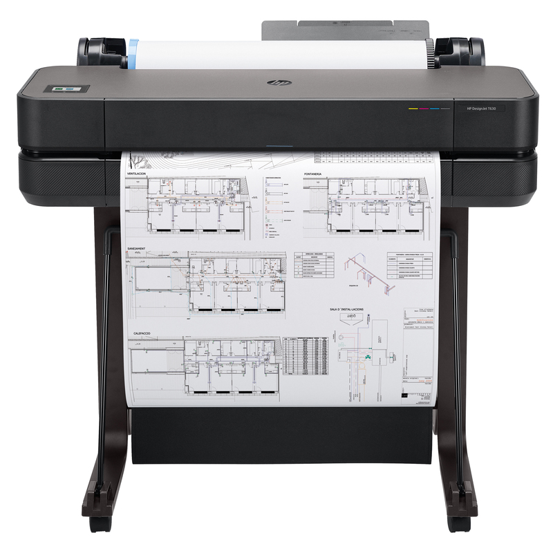 HP Plotter Designjet T630 24" A1 STAND INCLUSO 1 anno di garanzia