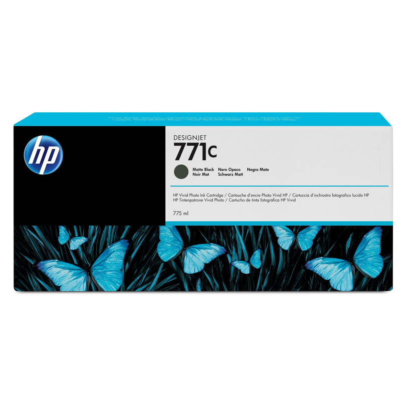 Cartuccia inchiostro Hp nero opaco DesignJet HP 771C 775 ml