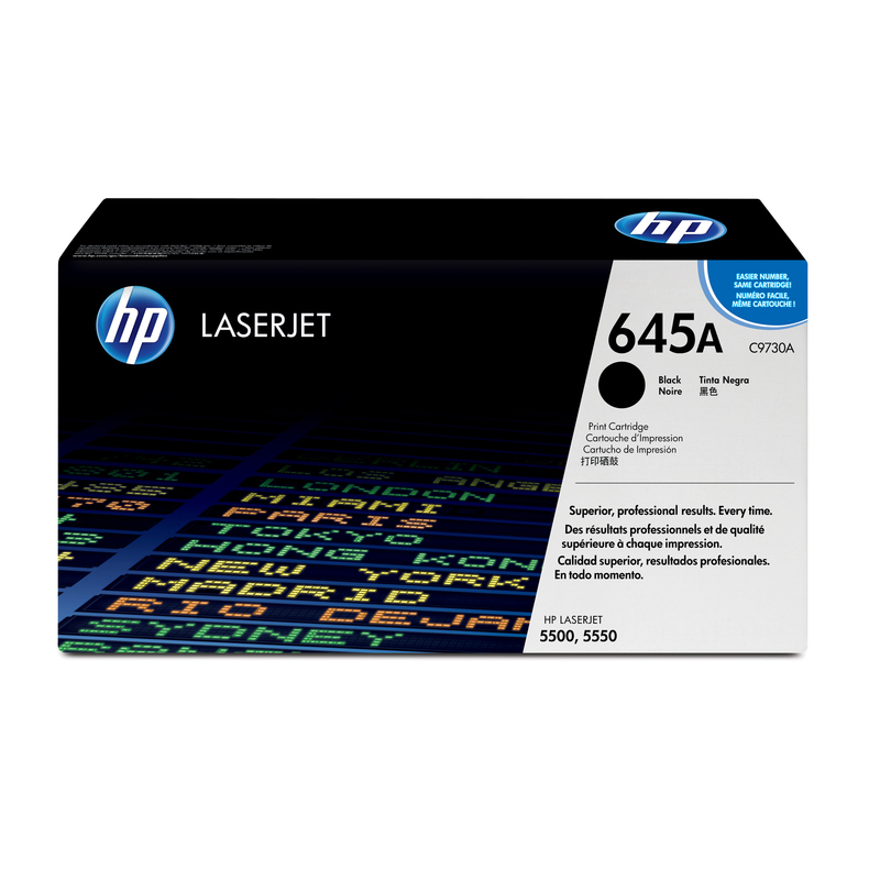 CARTUCCIA DI STAMPA SMART PER STAMPANTI HP COLOR LASERJET 5500 NERO 13000PG.
