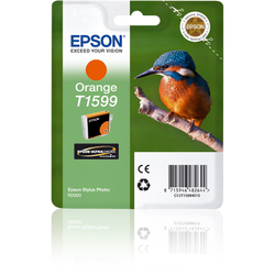 CARTUCCIA ARANCIO EPSON ULTRACHROME HI-GLOSS SERIE MARTIN PESCATORE TAGLIA XL