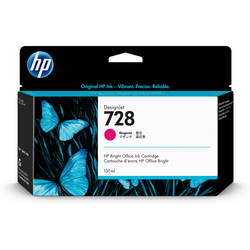 CARTUCCIA GETTO D'INCHIOSTRO HP 728 MAGENTA 130ML