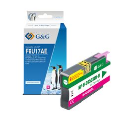 Cartuccia ink compatibile GG Magenta per HP Officejet 8702 AIO-Pro 8210/8211/82