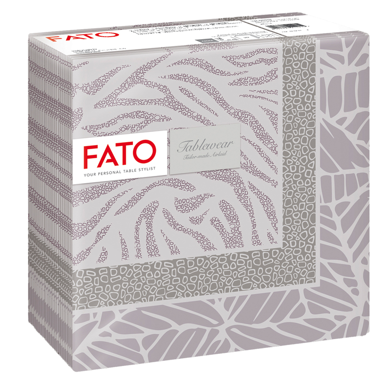 50 tovaglioli 40x40cm Linea tablewear Jungle Polvere Fato