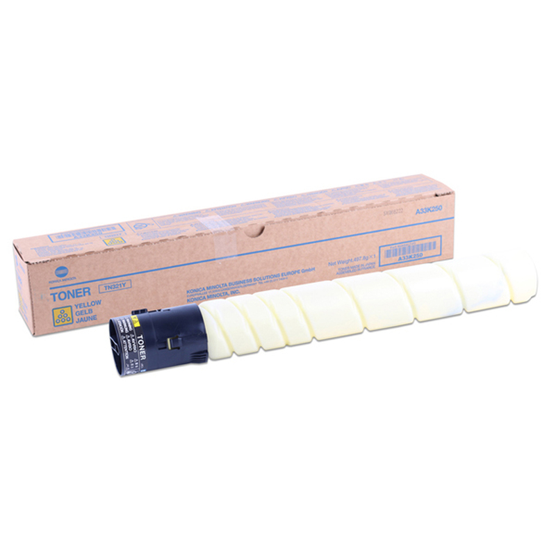 TONER GIALLO TN-321Y BIZHUB C224 C284 C364