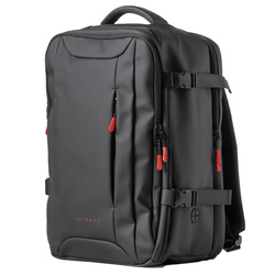 Zaino Cabin Bag Drop2Go gomma antipioggia dim. 25x20x40cm nero InTempo