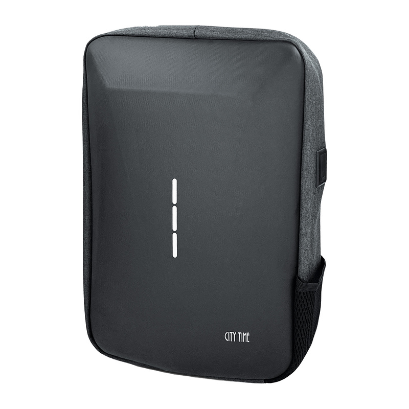 Zaino Titan Small porta notebook 15.6" grigio City Time
