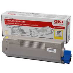 OKI TONER Giallo Pro9542