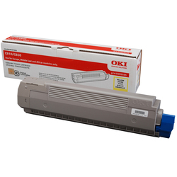 OKI TONER- Giallo -ES7412-11.5K