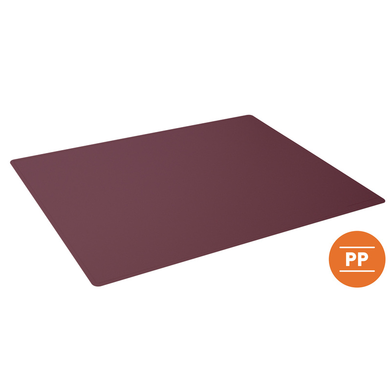 Sottomano in PP opaco rosso 53x40cm Durable