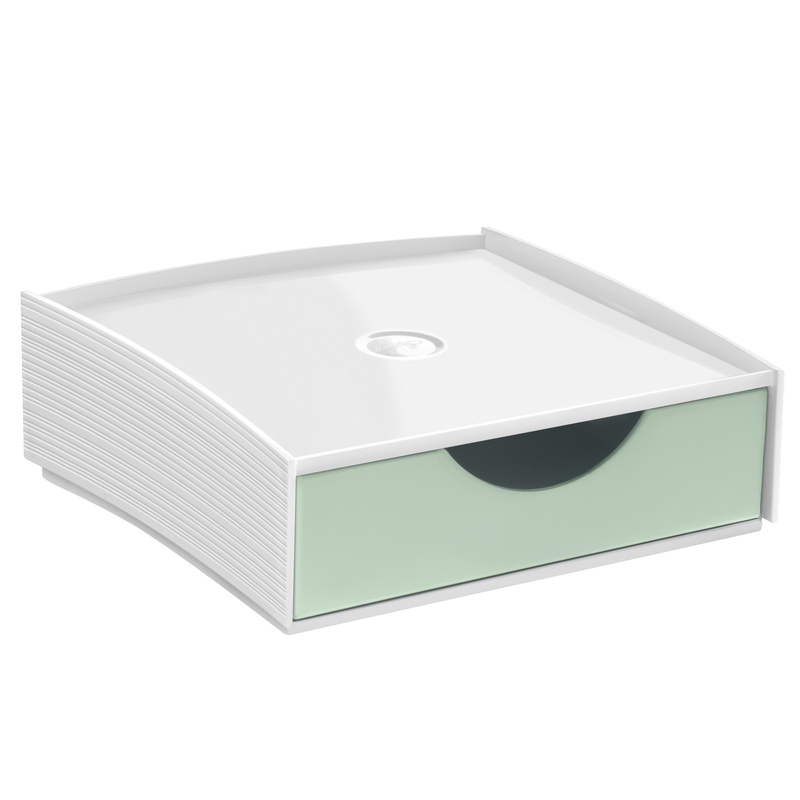 Cassettiera componibile Storage box verde salvia First by Cep