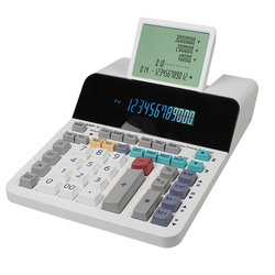 Calcolatrice da tavolo EL 1901 A 12 CIFRE  DISPLAY LCD A 5 RIGHE