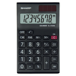 CALCOLATRICE DA TAVOLO EL310ANWH