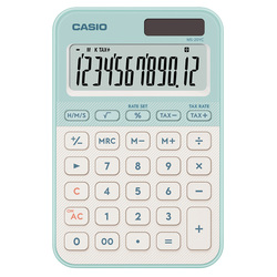 Calcolatrice da tavolo MS-20YC verde Casio