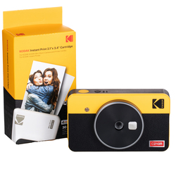 Kodak Fotocamera Istantanea Mini shot Combo 2 Retro -Giallo